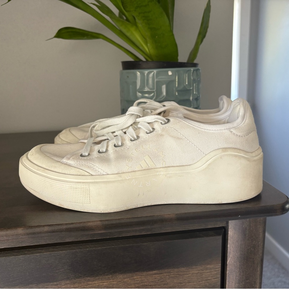 Adidas by Stella McCartney White Athletic Shoes